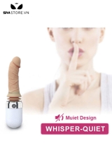 SMT1896 - Dương vật giả silicon tỏa nhiệt đến 42 độ có rung dài 25cm