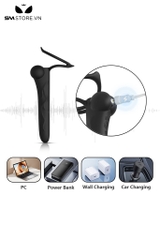 SMT2343 - Vòng đeo dương vật mix phích cắm hậu môn dài 18.5cm