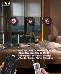 SMT297 - Máy làm tình điều khiển từ xa kèm dương vật giả silicon