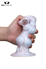 SMT3020 - Anal plug ngụy trang rồng 1 mắt và đế dính tường dài 26cm