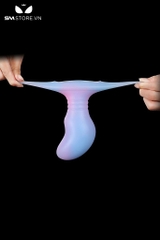 SMT1298 - Phích cắm hậu môn phát sáng bằng silicon mềm có 3 size