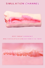 SMT2527 - Miệng giả silicon có hạt bi nổi bên trong dài 136mm