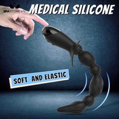 SMT1564 - Anal bead có 10 tần số rung dài 26.1cm dùng sạc điện