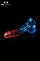 SMT1907 - Dương vật giả Lovetoy trong suốt nhiều màu dài 19cm