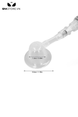 SMT692 - Hút núm vú silicon trong suốt với đường kính 30mm
