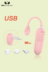 SMT1315 - Trứng rung cực mạnh điều khiển từ xa dài 230mm chống nước