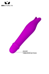 SMT1804 - Thanh rung Pretty Love bằng silicon dài 14.5cm