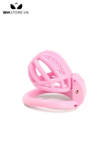 SMT2679 - Khóa dương vật bằng nhựa tổ ong mini có 4 vòng