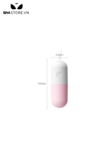 SMT827 - Trứng rung tình yêu mini nhỏ gọn silicon cực mạnh dài 7cm