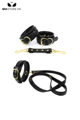 SMT062 - còng tay da tình yêu chất liệu PU nhiều màu - đồ chơi sm