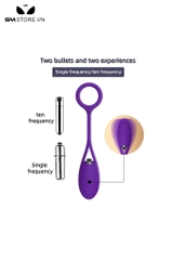 SMT1939 - Trứng rung silicon kích thích điểm G dài 18.3cm