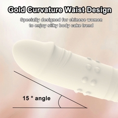 SMT2736 - Máy làm tình cầm tay có đế để tường rung hút 10 tần số