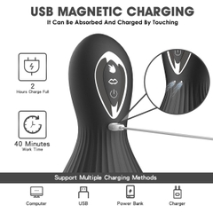 SMT2788 - Máy rung hút núm vú silicon có 10 chế độ sạc điện