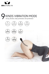 SMT1472 - Que rung hậu môn chất liệu silicon mềm dẻo dài 21cm