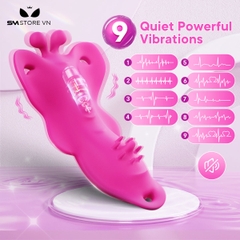 SMT1816 - Quần lót rung điều khiển qua APP hình con bướm dài 10cm