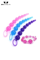 SMT897 - Anal beads nhựa dạng chuỗi 9 hạt dài 29cm 5 màu