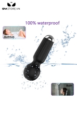 SMT468 - Chày rung mini silicon sạc điện có 20 tần số dài 11cm