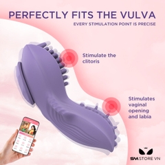 SMT1370 - Máy thủ dâm điều khiển từ xa có 10 tần số rung điều khiển xa