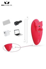 SMT1249 - Quần lót rung điều khiển qua APP gắn con bướm dài 95mm