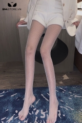 SMP125 - Quần tất lưới nhỏ đính hạt ngọc cực sexy gợi cảm