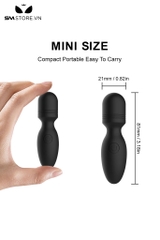 SMT1590 - Chày rung mini có 10 chế độ dùng sạc điện dài 8.1cm
