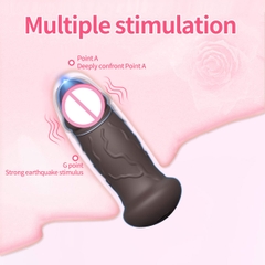 SMT1832 - Dương vật giả silicon mini có 10 chế độ rung dài 10.5cm