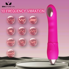 SMT2495 - Máy rung bắn nước có 10 tần số rung sạc điện dài 20cm