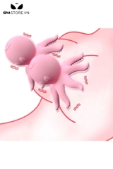 SMT2069 - Máy rung núm vú ngụy trang con bạch tuộc dài 7.5cm