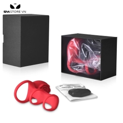 SMT1124 - Vòng rung tình yêu hoa hồng silicon 9 tần số điều khiển từ xa
