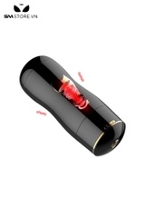 SMT1667 - Cốc thủ dâm 2 đầu miệng và âm đạo có đế dính tường