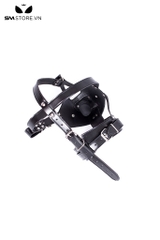 SMT229 - Dụng cụ bằng miệng mouth gag dây đai ở sau kèm dương vật
