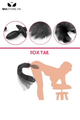 SMT1217 - Đuôi cáo cosplay rung xoay điều khiển từ xa sạc điện