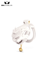 SMT2683 - Khóa dương vật bằng nhựa khủng long có chuông