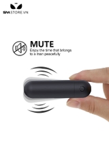 SMT512 - Trứng rung mini ngụy trang hình viên đạn màu đen dài 80mm