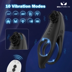 SMT1371 - Vòng đeo dương vật chống xuất tinh sớm điều khiển từ xa