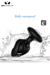 SMT2243 - Máy rung hậu môn điều khiển mini từ xa dài 8.6cm sạc điện