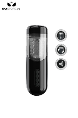 SMT1457 - Cốc thủ dâm silicon mềm rung hút nhiều tần số sạc USB