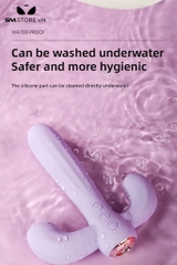 SMT1502 - Máy rung silicon 3 đầu Svakom ngụy trang cây xương rồng