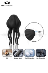 SMT828 - Máy rung dương vật ngụy trang con sứa nhỏ có 10 chế độ