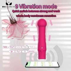 SMT1742 - Máy rung mini ngụy trang cây nấm hồng dài 11cm sạc điện