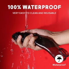 SMT1544 - Bao cao su rung silicon đầu có bi và quai đeo bìu