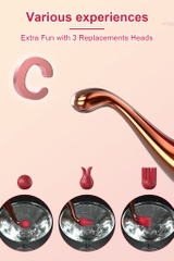 SMT2002 - Máy rung đầu dương vật có thanh kích thích điểm G