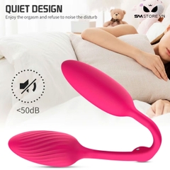 SMT1387 - Trứng rung 2 đầu silicon điều khiển từ xa dài 28.2cm