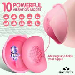 SMT2331 - Máy rung núm vú có 10 chế độ dài 9cm hình con mèo