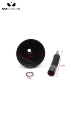 SMT228 - Khóa miệng mouth gag thiết kế dây đeo kèm ống phễu