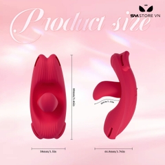 SMT2379 - Quần lót rung lưỡi liếm có 9 chế độ điều khiển qua APP dài 88mm