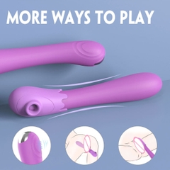 SMT1572 - Máy rung có 9 tần số hút sạc điện chống nước dài 20cm