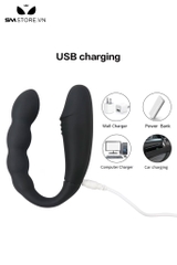 SMT1602 - Máy rung 2 đầu silicon hình chữ U có 10 chế độ dài 11.8cm