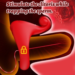 SMT2606 - Vòng rung đeo dương vật có 10 chế độ dài 4cm sạc điện