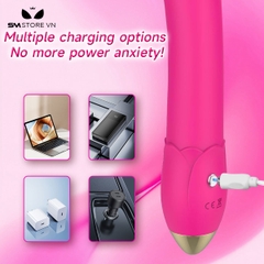 SMT2495 - Máy rung bắn nước có 10 tần số rung sạc điện dài 20cm